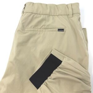 Good Good Golf Fighting For Par Mens 38 Khaki Tan Performance Chino Joggers Pant